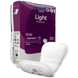 Abena Light Premium Mini Plus 1A Inkontinenzeinlagen 16 St
