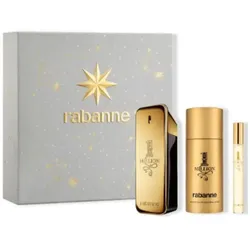 Rabanne 1 Million Eau De Toilette Spray 100ml Set 3 Artikel