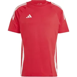 Adidas, Herren, Sportshirt, TIRO24 SWTEE (S), Rot, Weiss, S