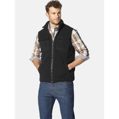 Fleeceweste BABISTA "Fleeceweste TEMILASSO", Herren, Gr. XL, schwarz, Obermaterial: 100% Polyester COOLMAX PES(Coolmax)., Westen Fleeceweste