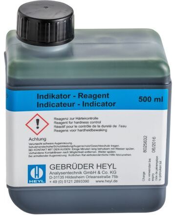 BWT Indikatorlösungen 11858 500 mI, Farbumschlag bei 0,05-0,5 °dH