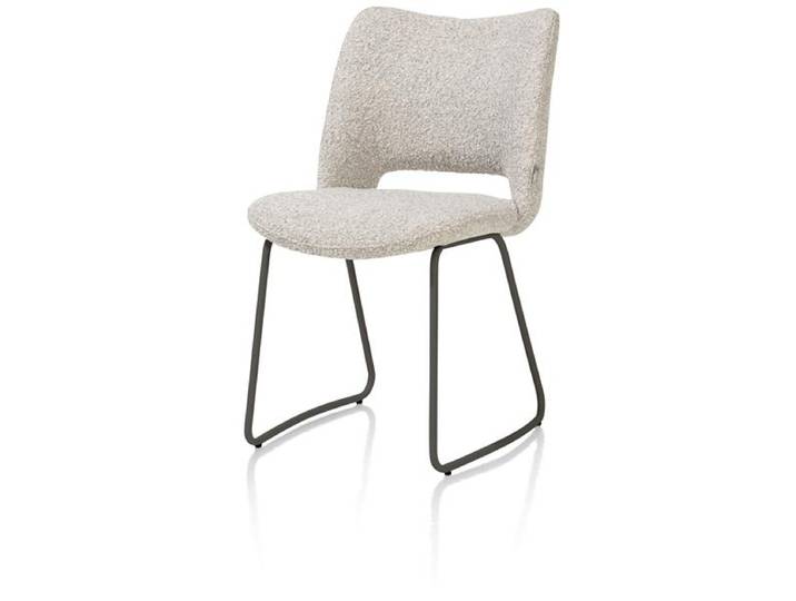 XOOON Kodi Esszimmerstuhl Brioni Boucle-Stoff/Metall