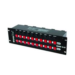 Eurolite Board 10-ST 10x Schutzkontakt 19 Zoll Stromverteiler 3 HE 70008283