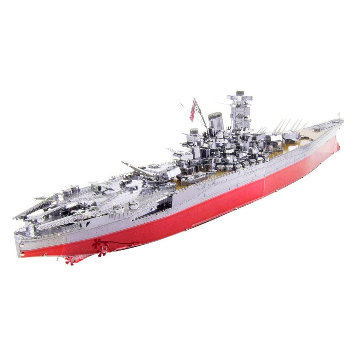 Metal Earth 3D-Puzzle Kriegsschiff Yamato (ICONX) (ICX117)