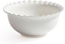 Zodax Montecito Ruffled Rim Ceramic Bowl