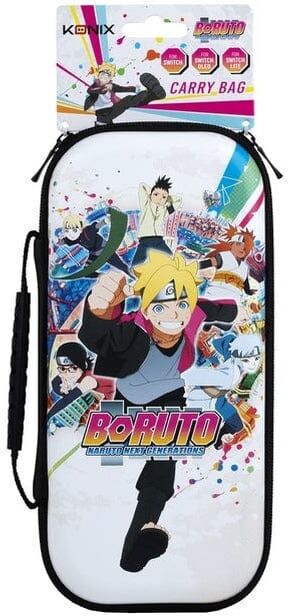 INNELEC MULTIMEDIA Boruto Carry Bag World Nintendo Switch Case (Game Cartridge) - 8 card compartments for Nintendo Switch, Switch Lite, and Switch OLED