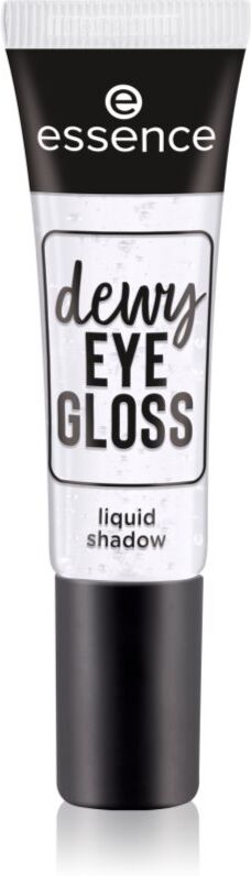 essence dewy EYE GLOSS glossy eyeshadow shade 01 Crystal Clear 8 ml