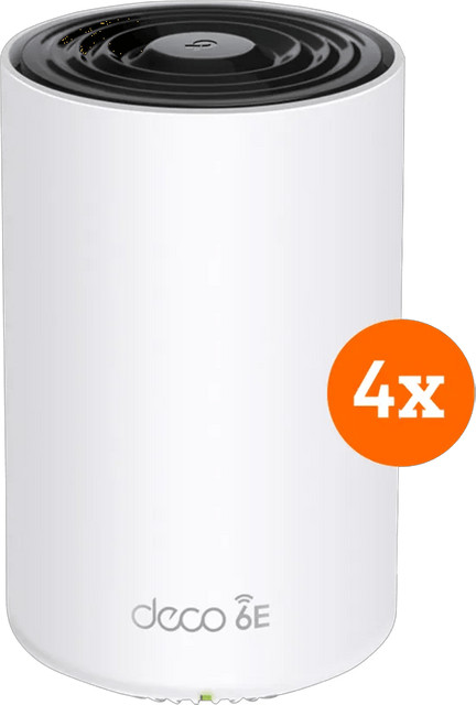 TP-Link Deco XE75 Pro 4-pack Mesh Wi-Fi Systeem
