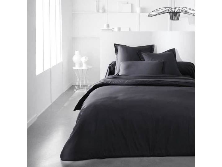 Husa pilota Today\, bumbac\, antracit/negru\, 220x240cm
