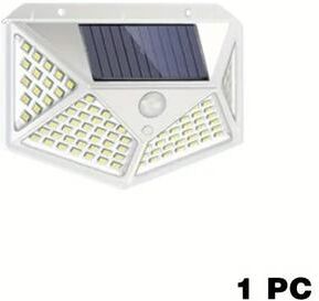Multicon Wholesale Hub Outdoor Solar Wall Light, LED Courtyard Garden Guide Light, Four Side Wall Light 1pc