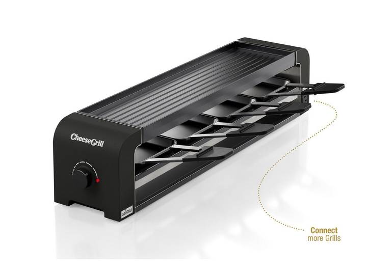 Stöckli Raclette Stöckli Raclette CheeseGrill 4 Connect Black