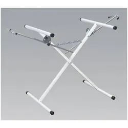 X-Bock Lackierständer Montagebock weiss inkl. 2 Stützarmen
