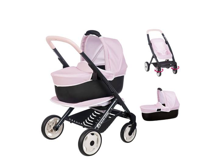 Pousette Maxi-cosi + landeau rose SMOBY