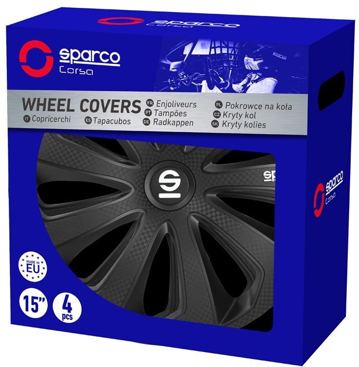 SPARCO SPC1674BKC Copricerchi