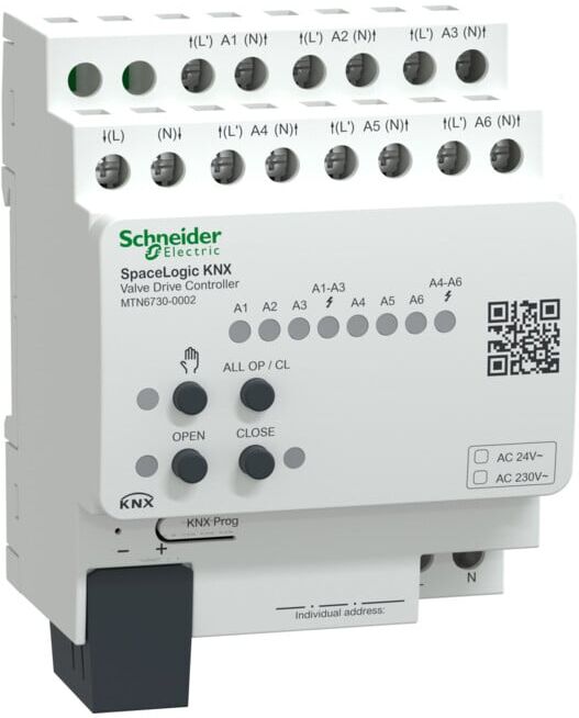 Schneider Electric Actionneur de commande de vanne SpaceLogic KNX MTN6730-0002 (MTN6730-0002)