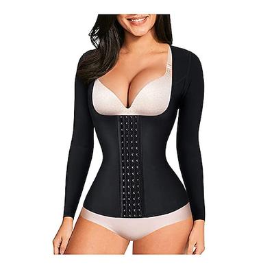 Damen Gewichtsverlust Heißer Schweiß Fettverbrennung Sweat Waist Trainer Shirt Sweat Shapewear Zum Fitnesstraining Sport und Fitness