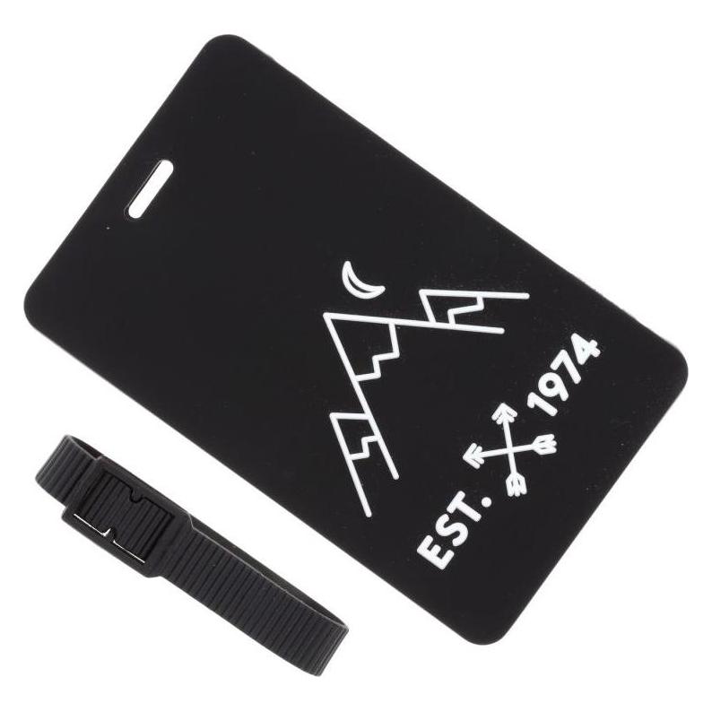 Hi-Tec Namensschild-Anhänger (Gepäckanhänger) (38949-BLACK)