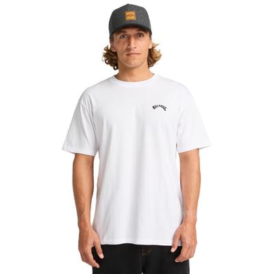 Sporttop BILLABONG "Arch Crew", Herren, Gr. M, weiß, Obermaterial: 100% Baumwolle., Tops Sporttop