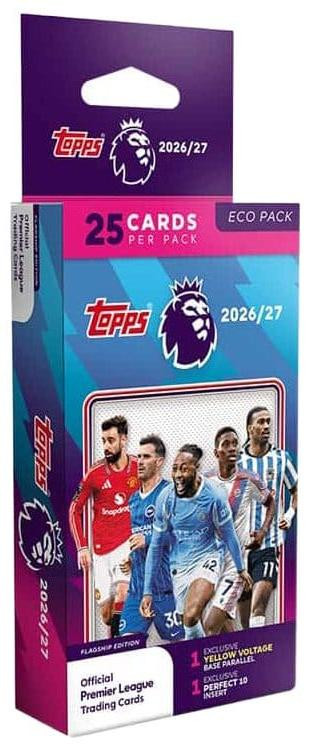 Topps Premier League 2026/2027 verzamelkaarten milieuvriendelijke editie