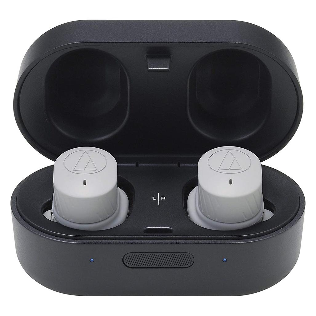 Audio-Technica In Ear Kopfhörer ATH SPORT7TW (Keine Geräuschunterdrückung, 3.50 h, Kabellos) (ATH-SPORT7TWGY)
