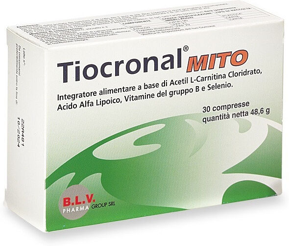 Blv Pharma Group Tiocronal Mito 30 Compresse