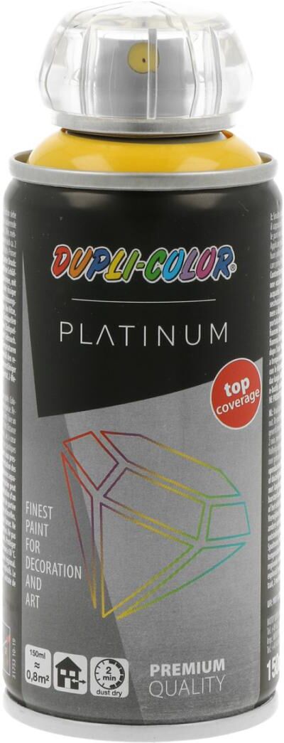 european aerosols DUPLI-COLOR Platinum verkehrsgelb glanz, 150 ml