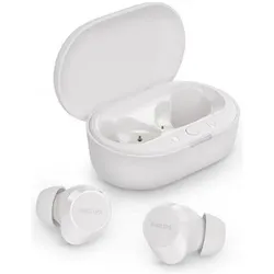 Philips True Wireless In-EAR Bluetooh Headphones White (Kabellos), Kopfhörer, Weiss