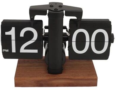 Uplift Picks Automatic Retro Flip Table Clock With Large Number Display Automatic Retro Flip Table Clock With Large Number Display