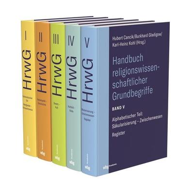 Handbuch religionswissenschaftlicher Grundbegriffe (HrwG), Gebundene Ausgabe von , Wbg Academic in Herder, 978-3-534-27408-6