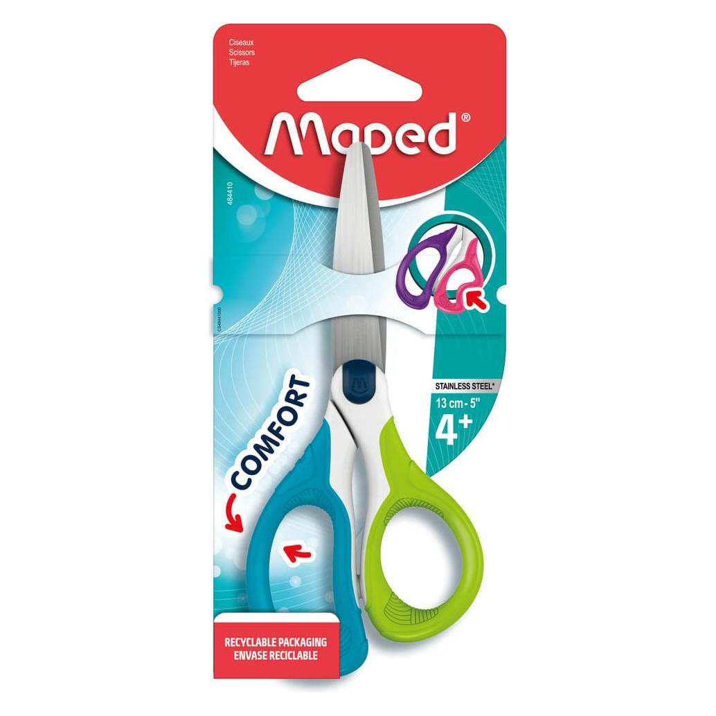 Maped Kinderschere SENSOFT hellgrün 13 cm (13 cm) (484490)