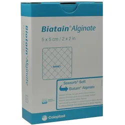 Biatain Alginate Kompressen 5x5 cm 10 St