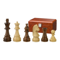 Philos Schachfiguren - Titus - Holz - Staunton - Königshöhe 76 mm 241984