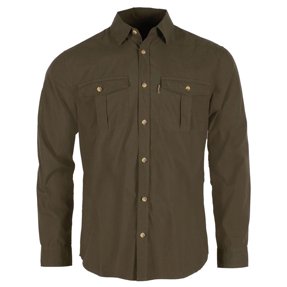 Pinewood Safari Long Sleeve Shirt mossgreen (135) M 1-51280135006
