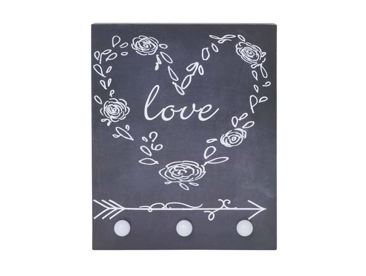 LED-BILD LEUCHTBILD LOVE Grau