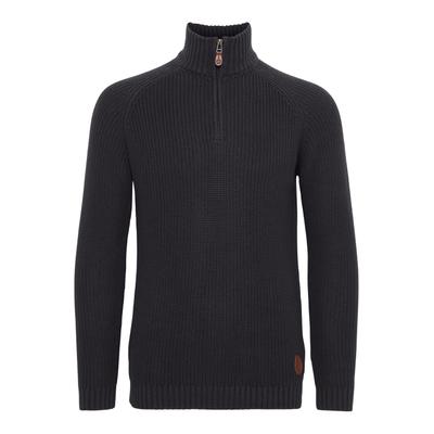 Troyer SOLID "Troyer SDXenox", Herren, Gr. XL, grau (dar grau m), Obermaterial: 100% Baumwolle CO., Pullover Troyer