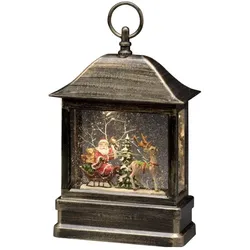 Konstsmide, LED Laterne, LED-Laterne Weihnachtsmann, Sc