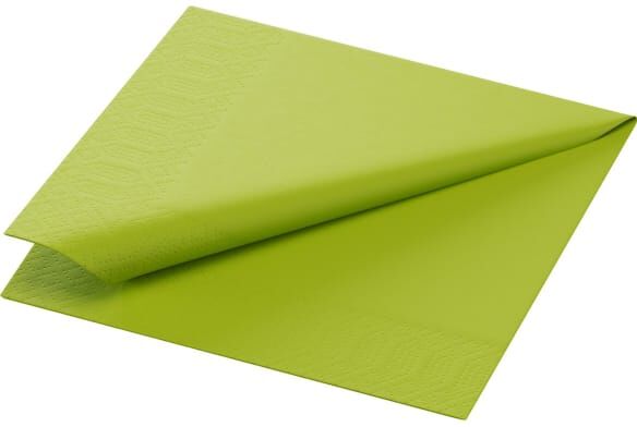 Servett 3-lags 24x24cm kiwi, 250st