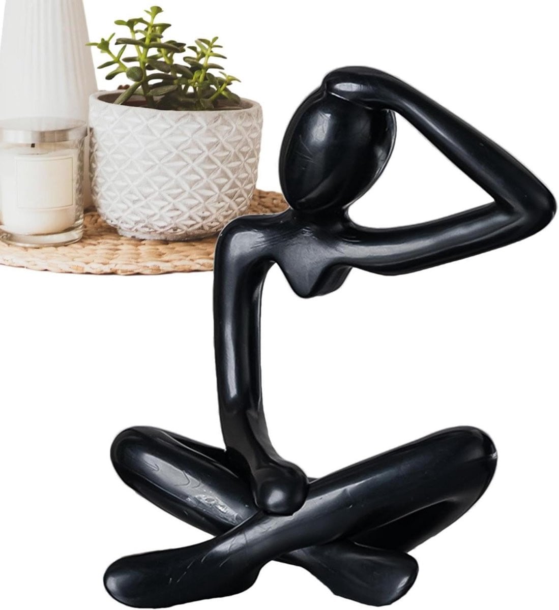 Abstracte denker beeld - Moderne kunstsculptuur voor interieurdecoratie