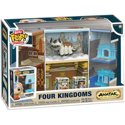 Funko Bitty Pop! Avatar: Der Herr der Elemente Four Kingdoms Bitty Box mit Aang und Katara