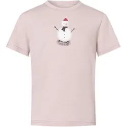 Super Natural, Jungen, Funktionsunterhose, Kid's Snowman Tee (116), Rosa