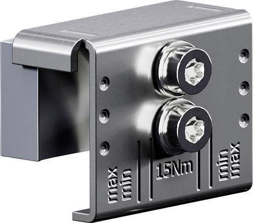 Rittal 9365013 Anreihverbinder für E-Cu 15x5-30x10 mm, L: 130mm Verbinder 3St.