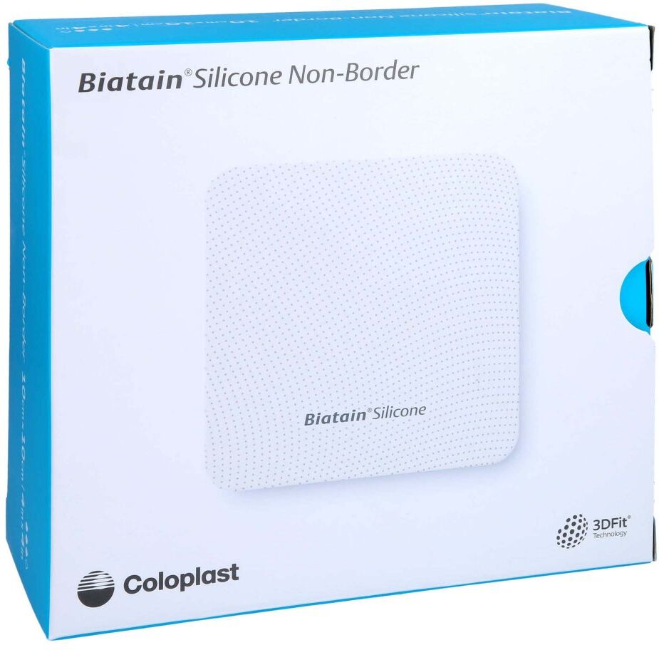 Biatain Silicone Non-border Schaumverb.10x10 Cm 10stk