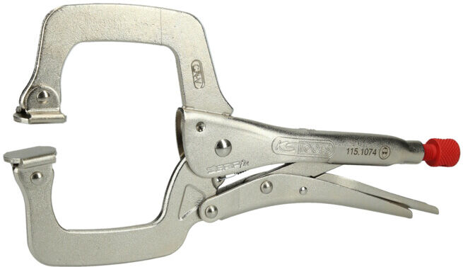 Pince étau avec mâchoire ajustable 0-100mm ; KS Tools (115.1074)