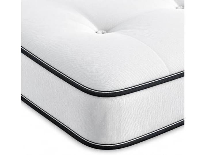 eXtreme comfort ltd Extreme Comfort getuftete Matratze aus Schaumstoff für Kinder, Etagenbett, Hochbett etc., 90 x 190 cm, Schwarz/Weiß