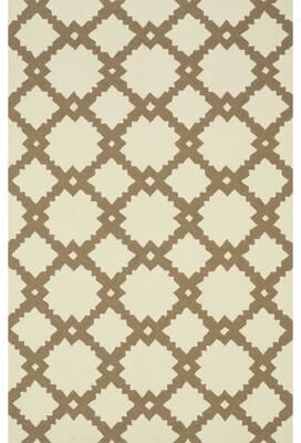 Alexander Home Capri Geometric Hand-hooked Indoor/ Outdoor Rug