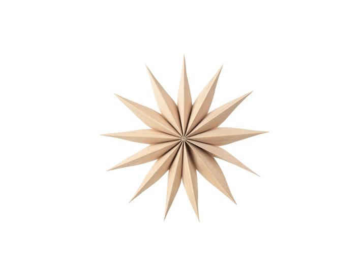 Broste Copenhagen Décoration de Noël Venok Etoile Ø30 cm Natureal