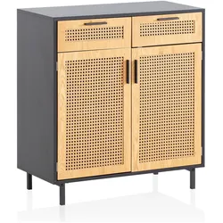 FineBuy, Kommode + Sideboard, Kommodenschrank (80 x 40 x 86.50 cm)