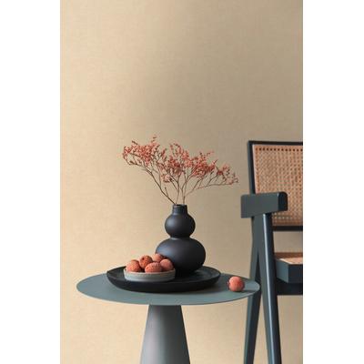 Vliestapete LIVING WALLS "Smart Surfaces einfarbige Tapete Unitapete Struktur-Optik Landhaus", beige (beige,braun), B:0,53m H:0,02m L:10,05m, Vlies, Tapeten, Vliestapete Textil-Optik für Schlafzimmer Küche Wohnzimmer Uni Design