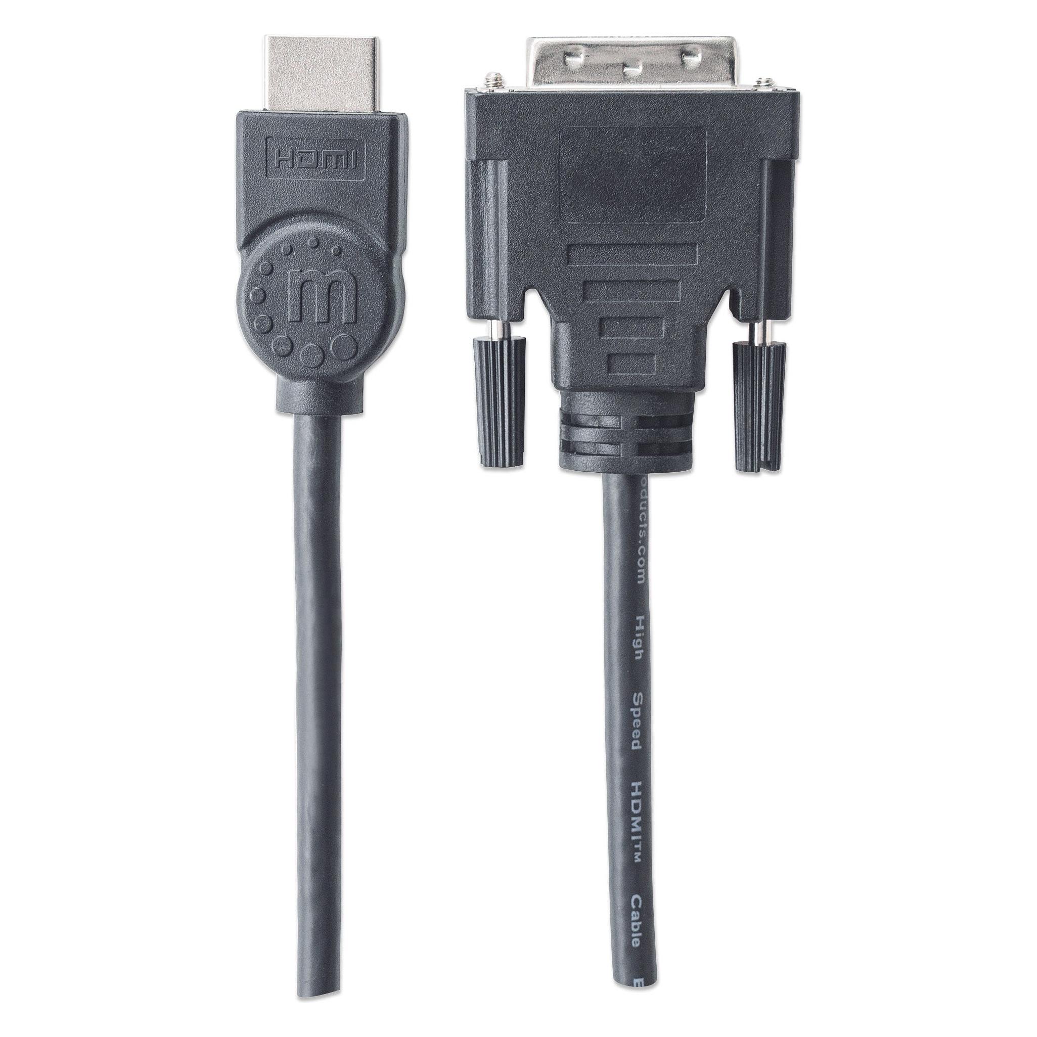 Manhattan HDMI (Typ A) - DVI (1.80 m) (372503)
