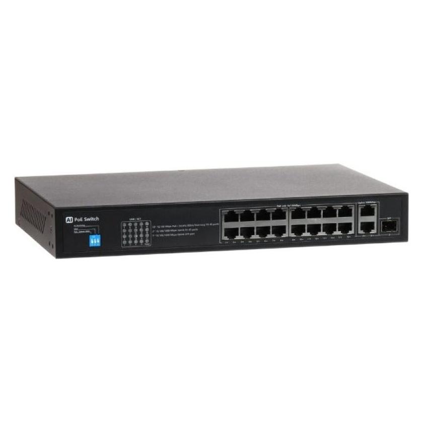 Delta SWITCH POE GTX-B1-18-16G1SFP/X 16-PORTOWY SFP (16 Ports) (GTX-B1-18-16G1SFP/X)